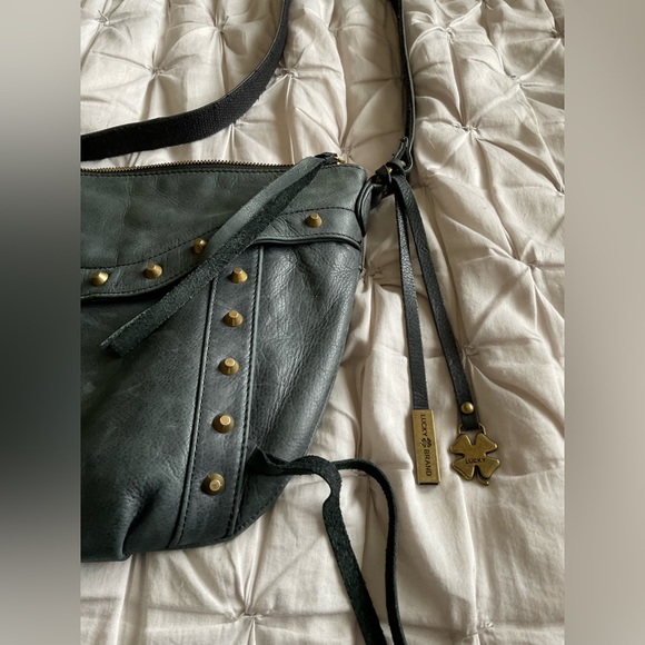 Lucky Brand saddle leather crossbody bag - Picture 5 of 12